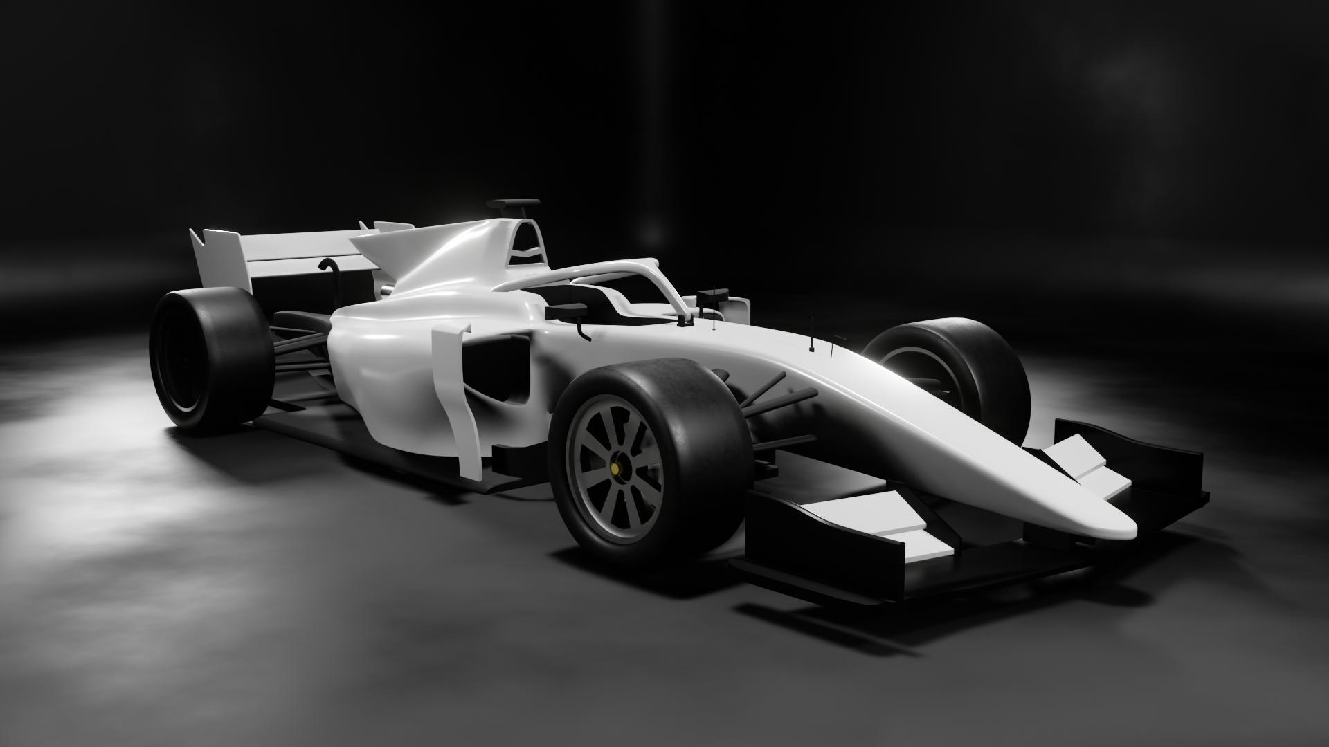 Formula 2 Car (High Poly) preview image 1
